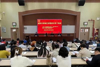 渭城區婦聯舉辦家庭教育骨干能力建設培訓班，為家庭教育賦能